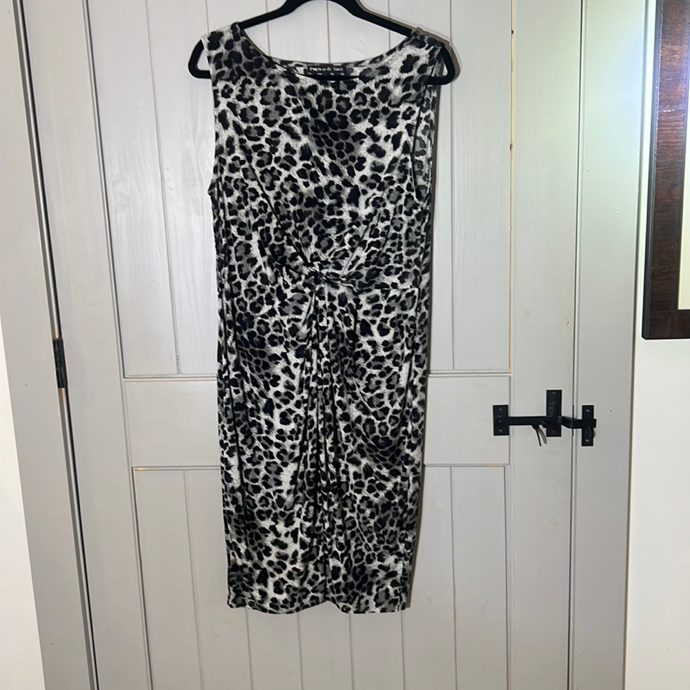 Body con PRESTON AND YORK animal print sleeveless